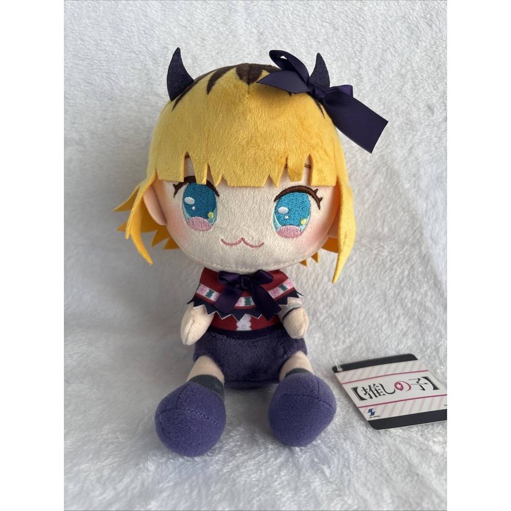 Oshi no Ko Mem-cho Plush Doll Stuffed Toy 7" SK JAPAN Anime